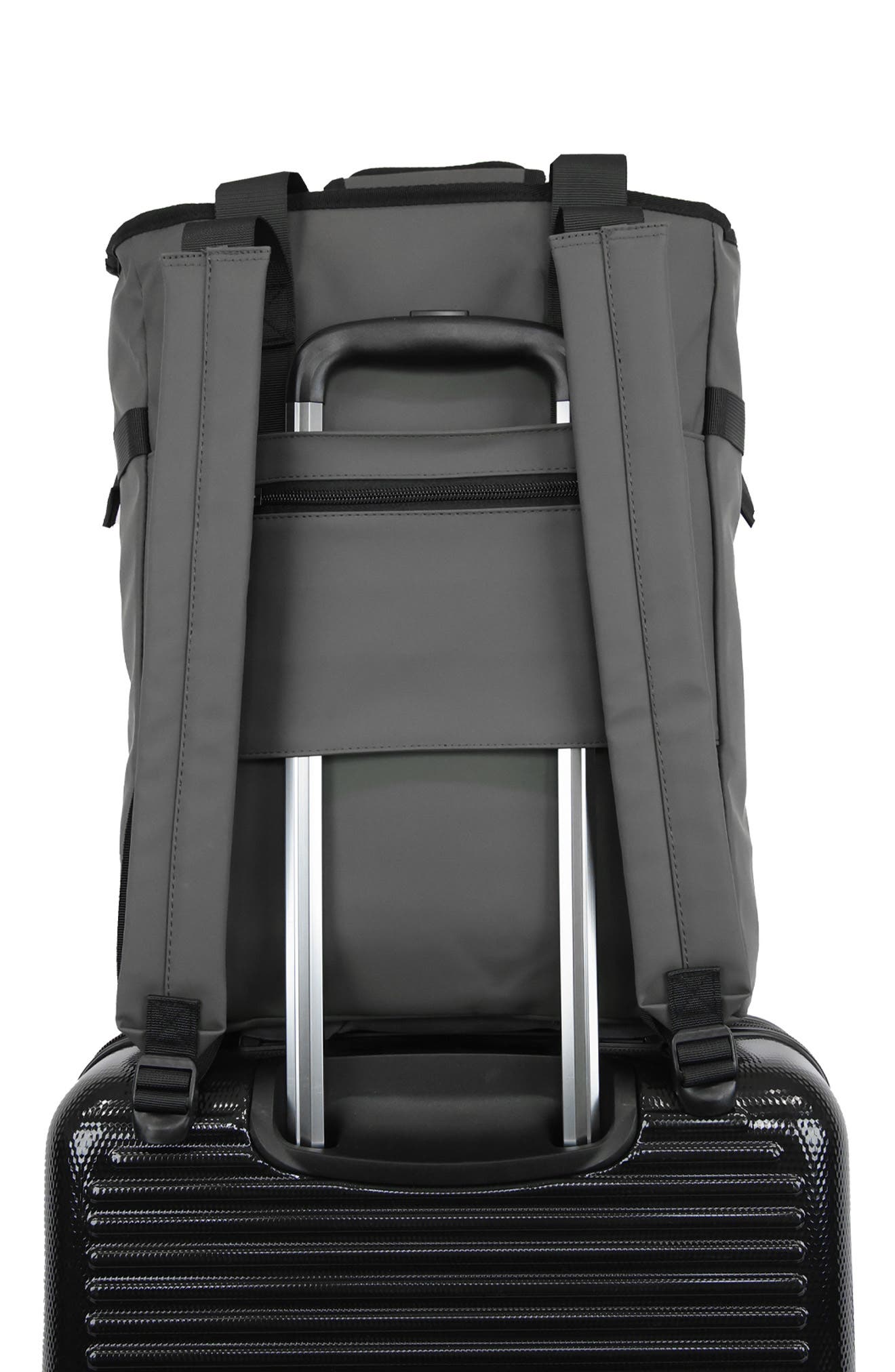 Original Penguin Waterproof Travel Backpack, Alternate, color, Grey