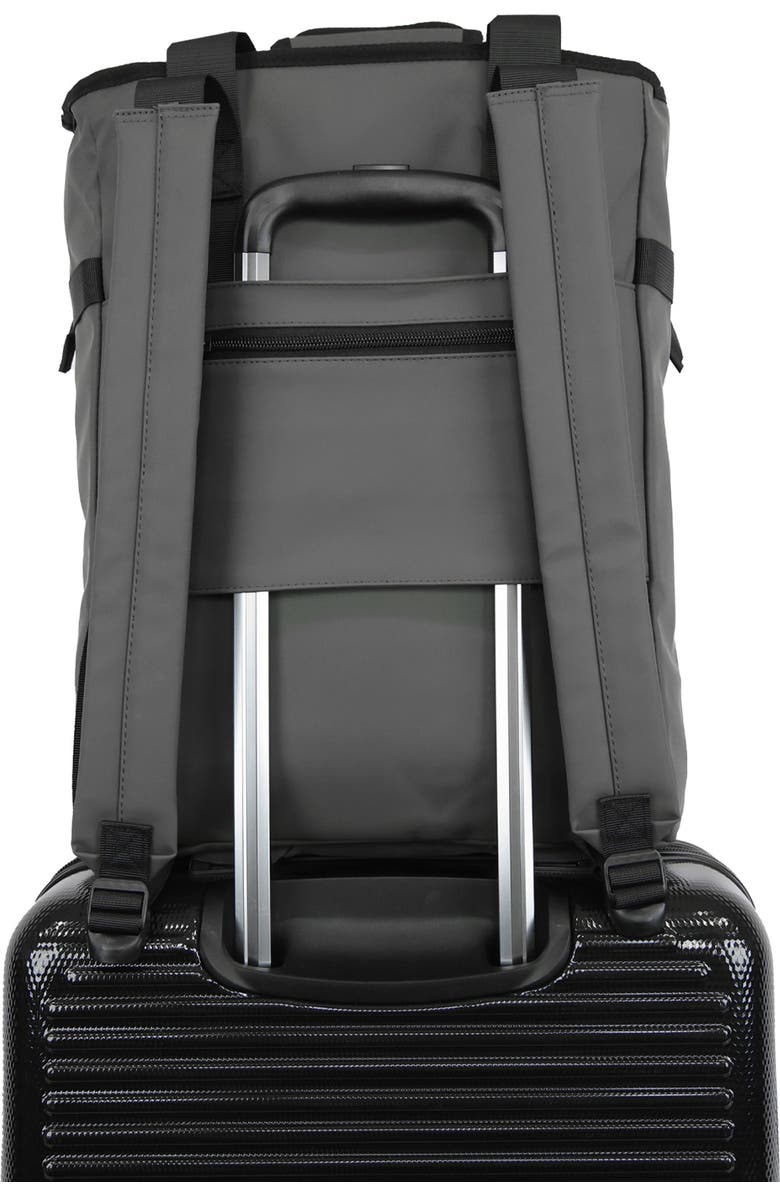 Original Penguin Waterproof Travel Backpack, Alternate, color, Grey