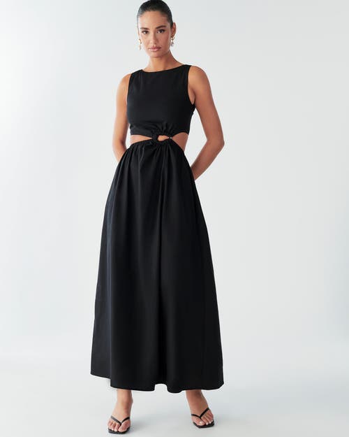 Bwldr Maria Maxi Dress In Blue