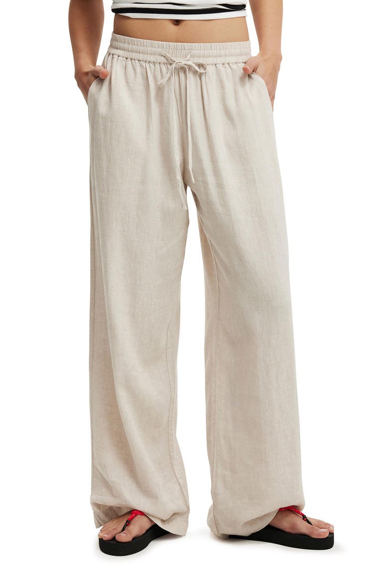 Women's Haven Wide Leg Pant, Alternate, color, Natural