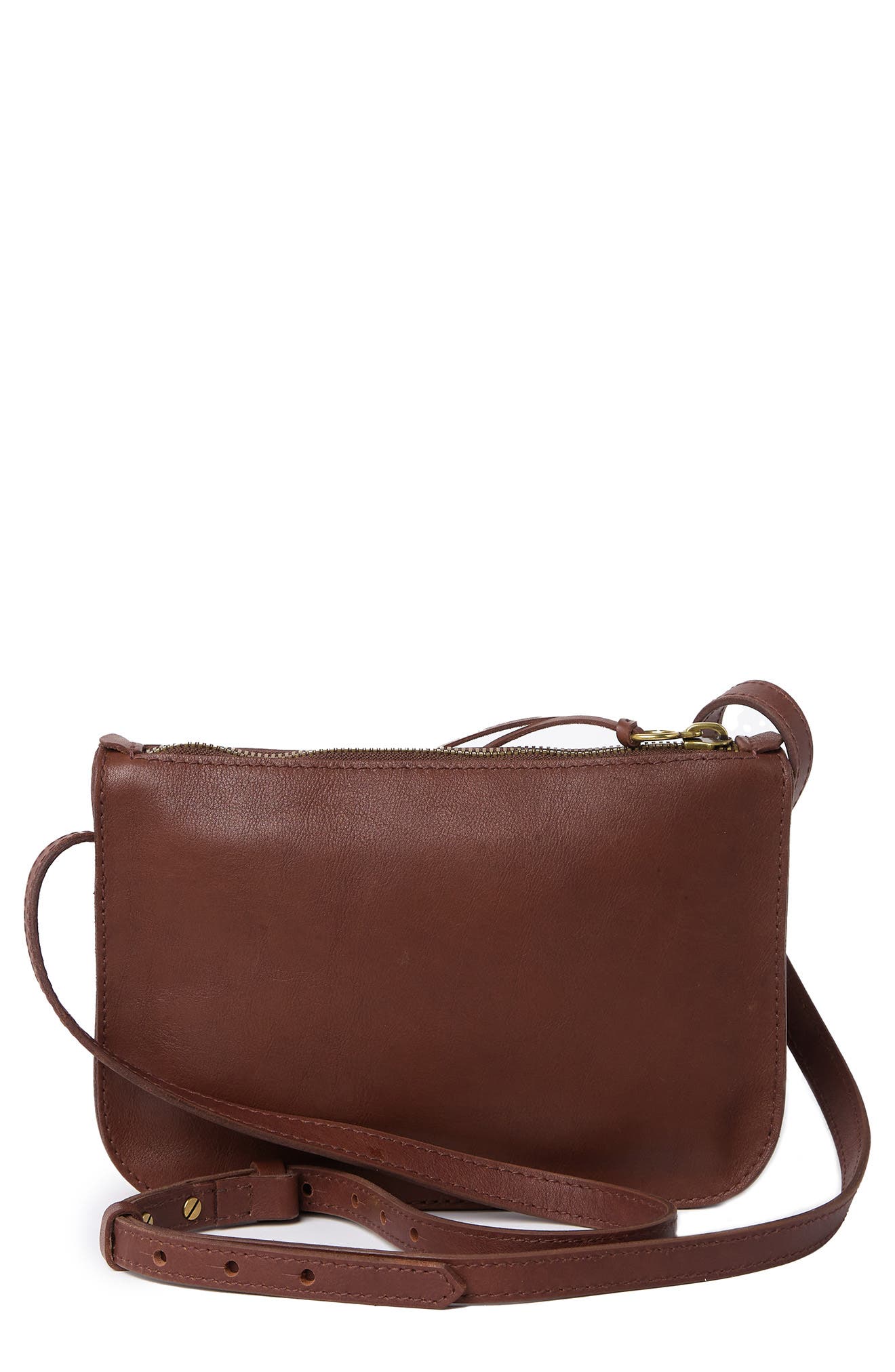 Madewell Simple Pouch Crossbody Bag, Alternate, color, 