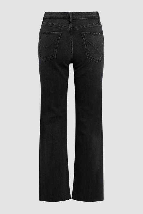 Hudson Jeans Remi High Rise Straight Ankle In Fade To Black
