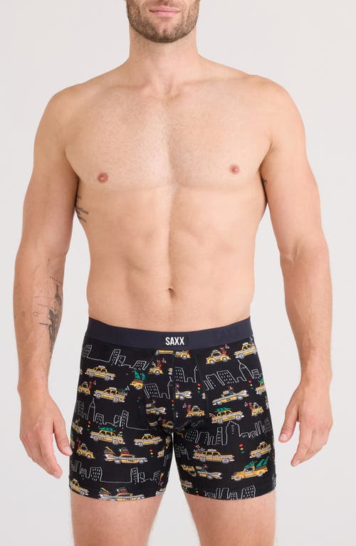 Saxx Vibe Xtra Soft Comfort Boxer Briefs In Black