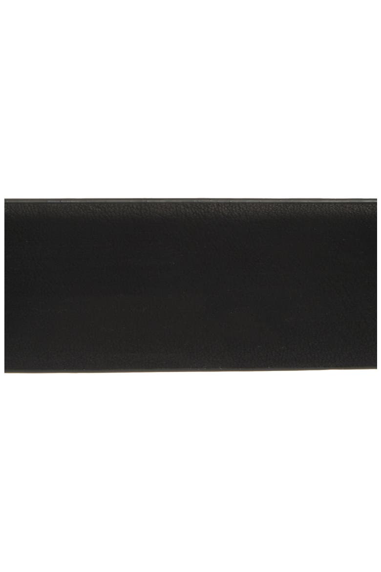 Classic Faceted Buckle Belt, Alternate, color, BLACK