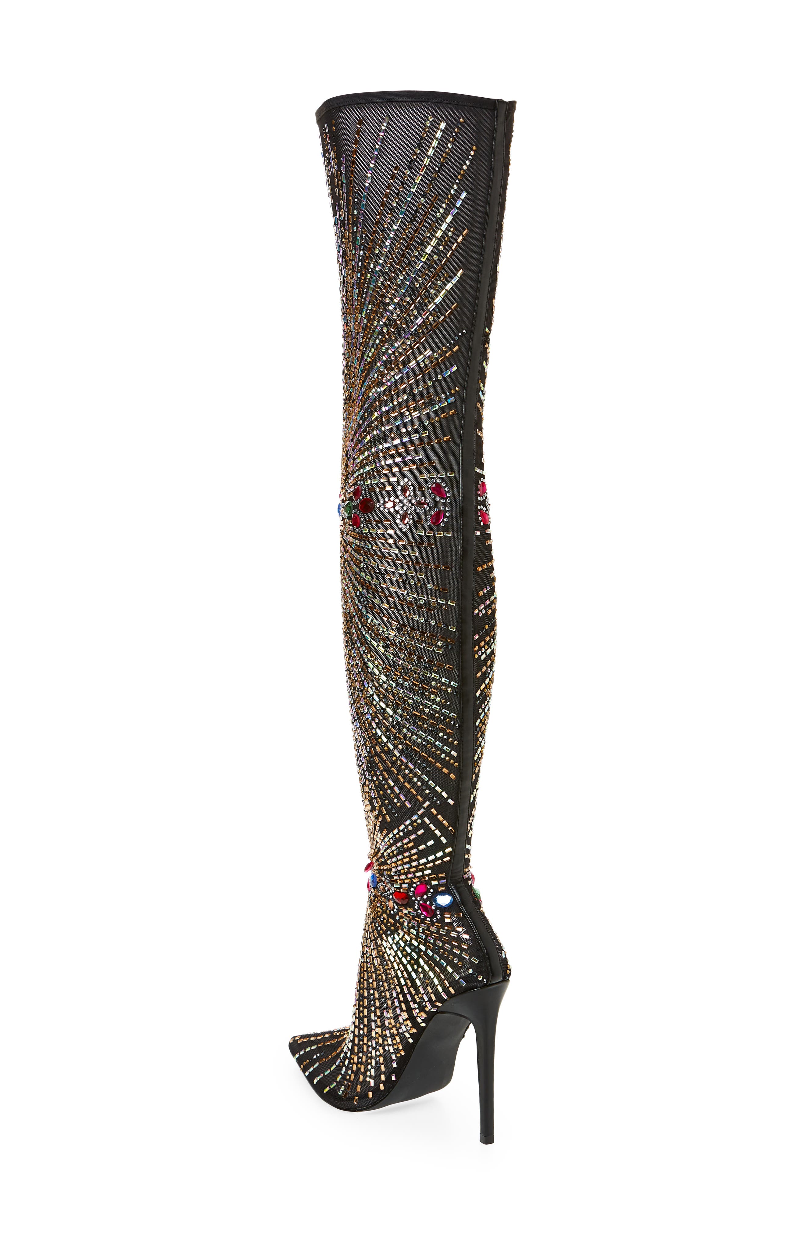 AZALEA WANG Chevelle Over the Knee Boot, Alternate, color, 