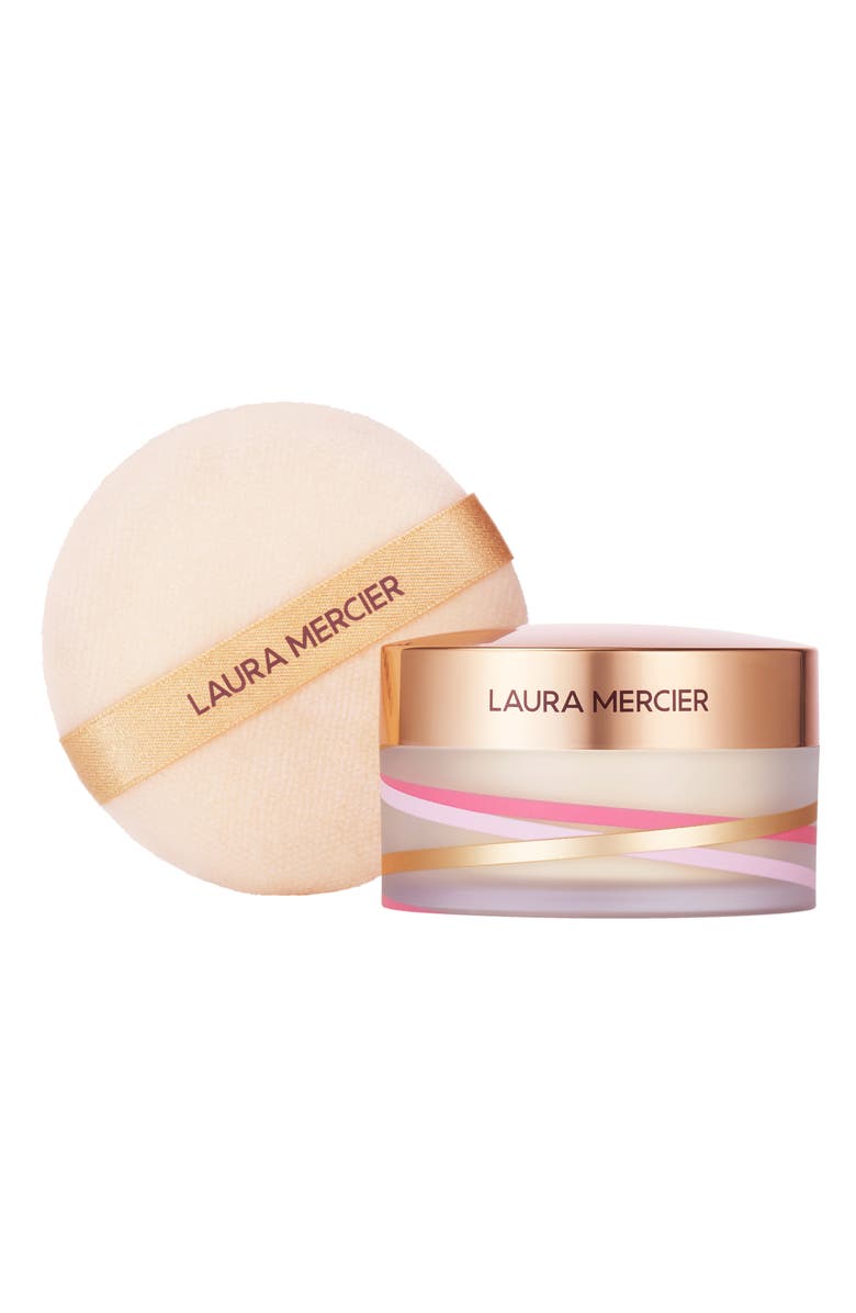 Laura Mercier Flawless Encounter Translucent Loose Setting Powder & Puff Set USD $55 Value, Alternate, color, Translucent