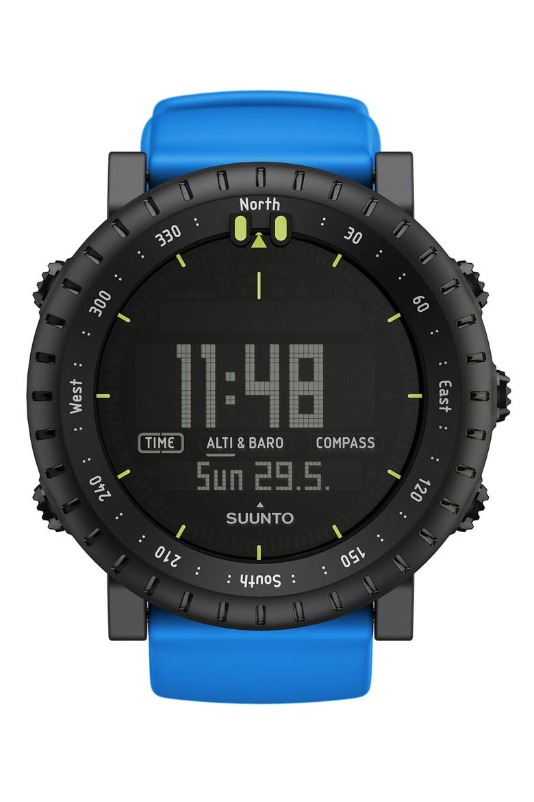 'Core Crush' Multifunction Watch, 50mm, Main, color, BLACK/ BLUE