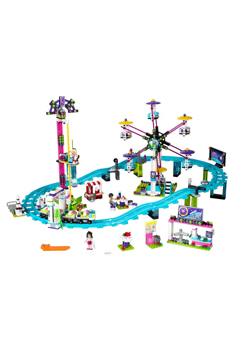 LEGO® Friends Amusement Park Roller Coaster - 41130, Alternate, color, MULTI