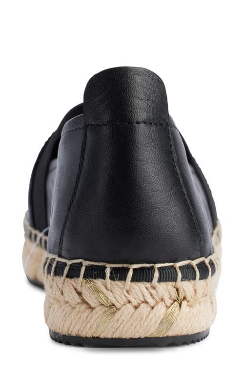 Karl Lagerfeld Women's Manika Heart Patch Espadrille Flats In Black