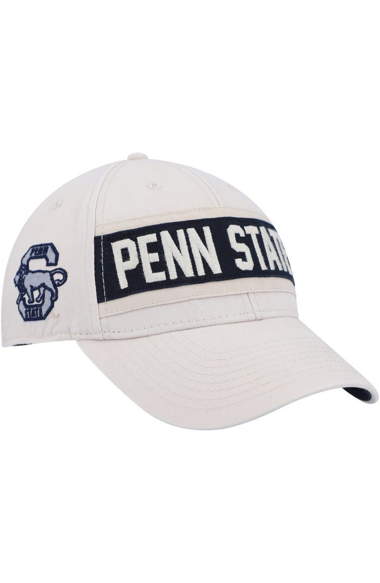 '47 Men's '47 Cream Penn State Nittany Lions Crossroad MVP Adjustable Hat, Main, color, 
