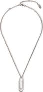 Off-White Women's Paperclip Strass  Necklace