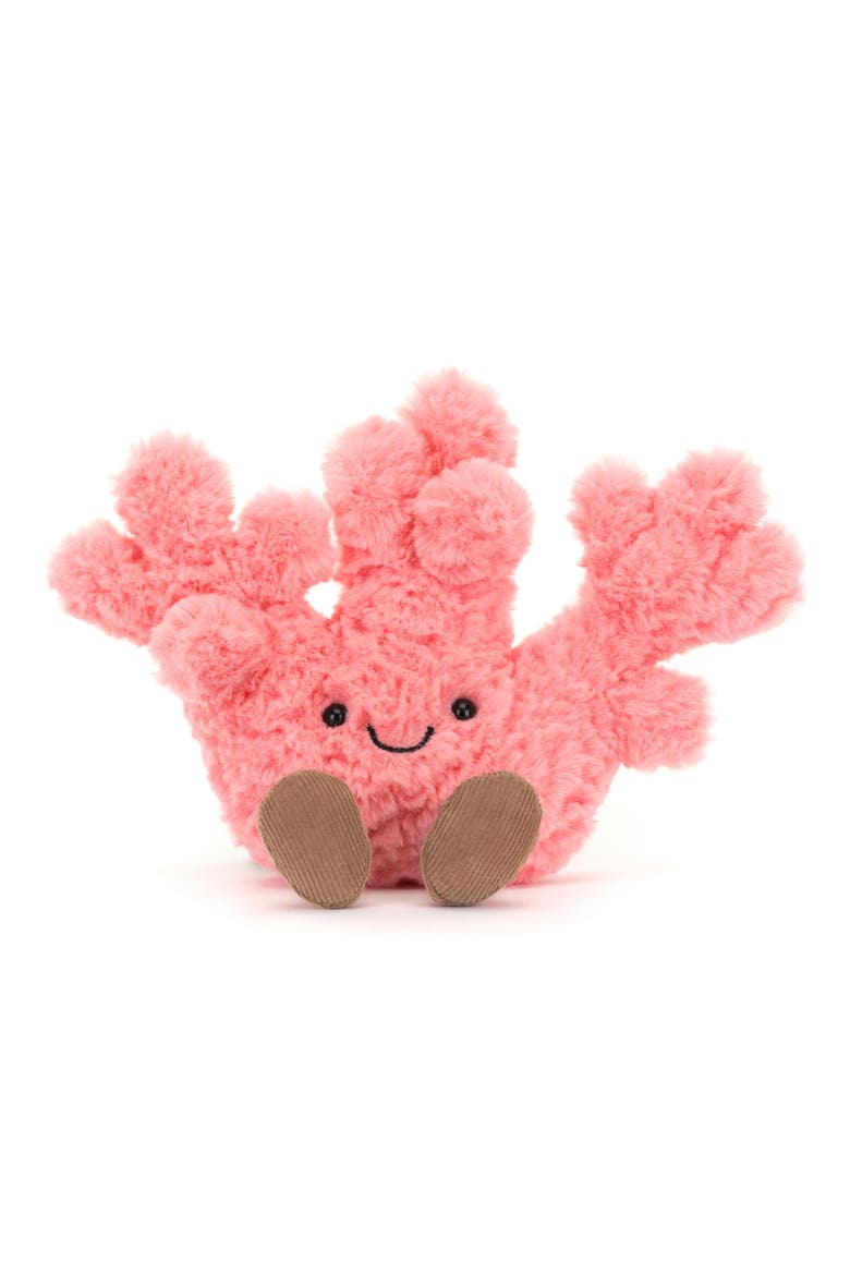 Amuseables Coral Plush Toy, Alternate, color, PINK