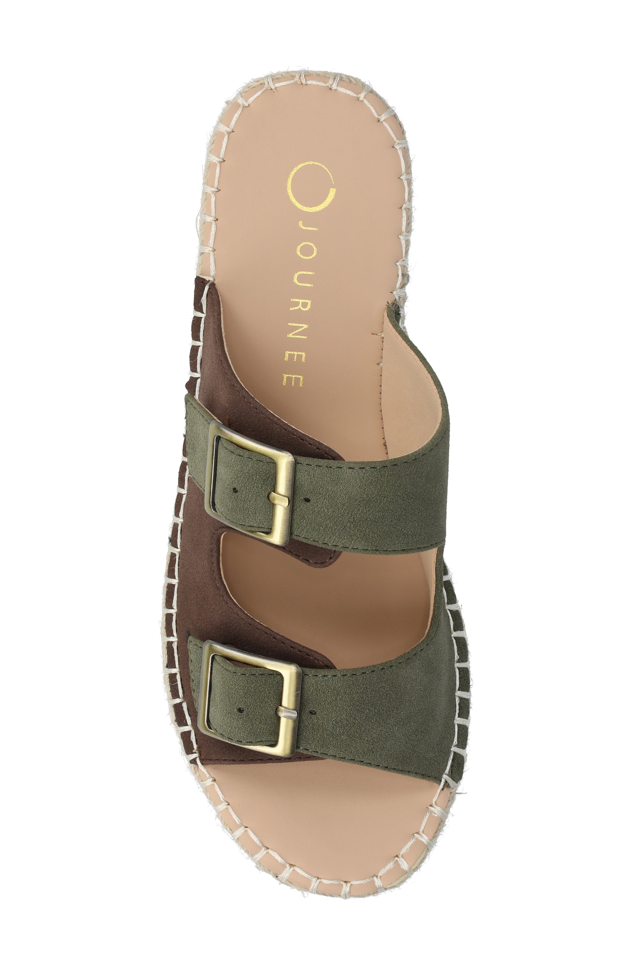 Tresah Espadrille Sandal, Alternate, color, OLIVE