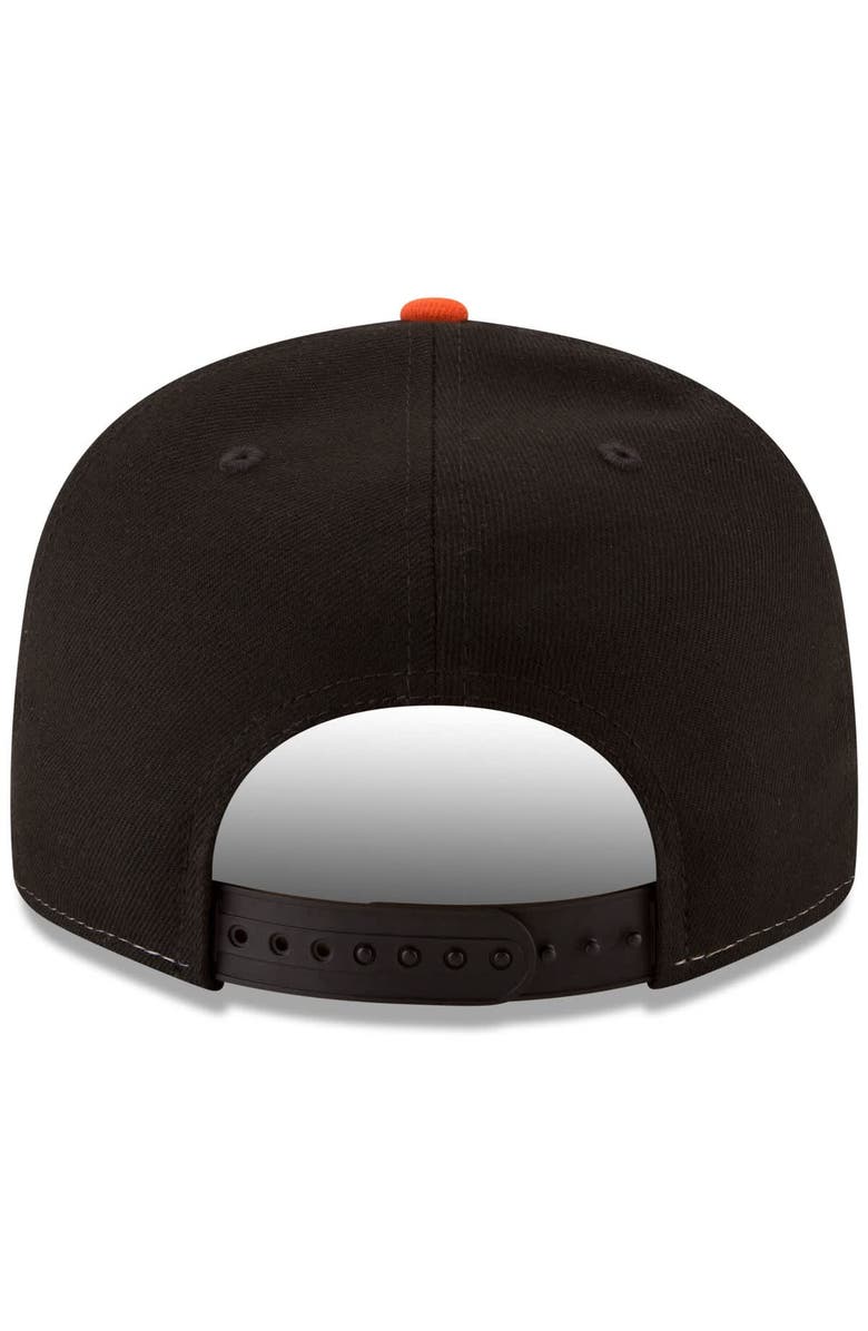 New Era Men's New Era White/Orange Baltimore Orioles 2024 MLB Postseason Side Patch 9FIFTY Snapback Hat, Alternate, color,