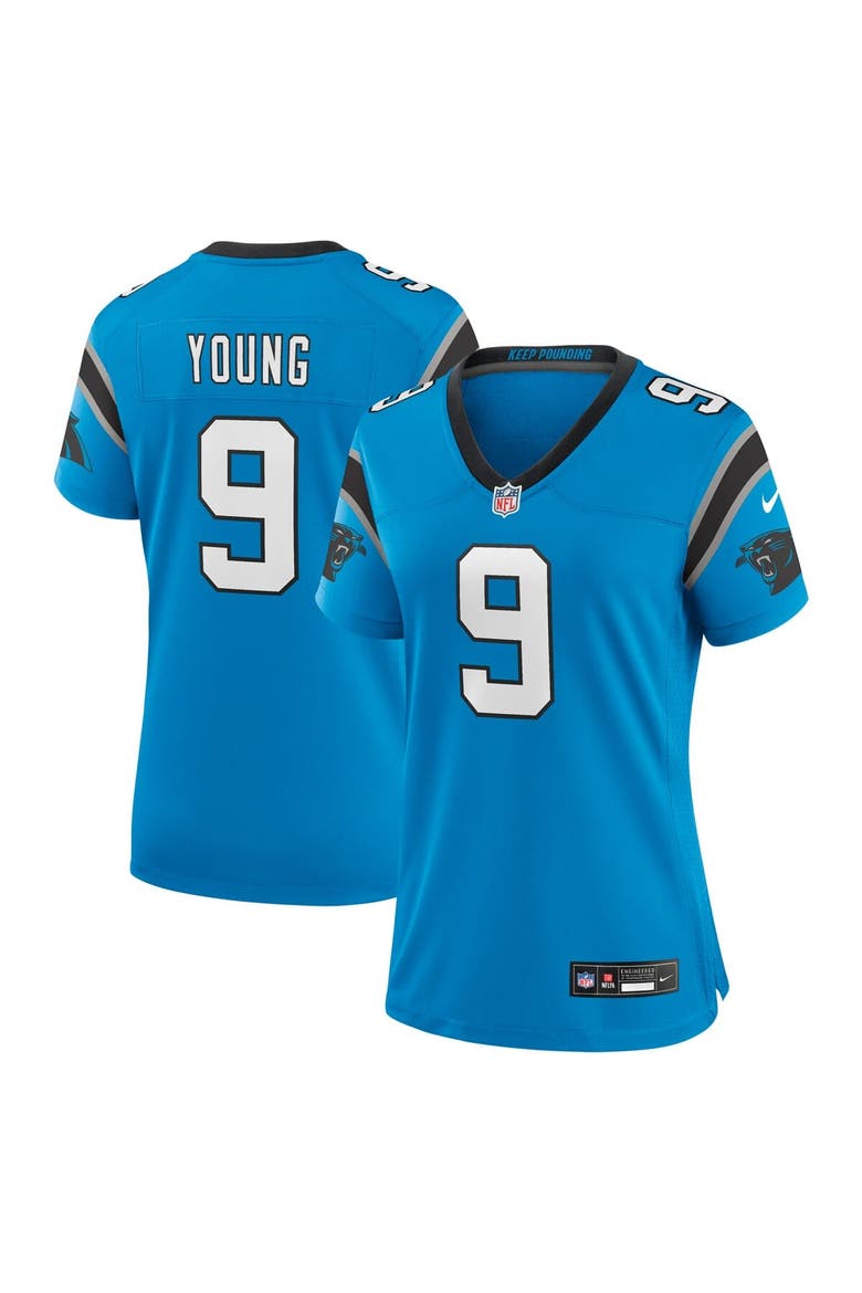 Women's Nike Bryce Young Blue Carolina Panthers Player Jersey, Main, color, Blue