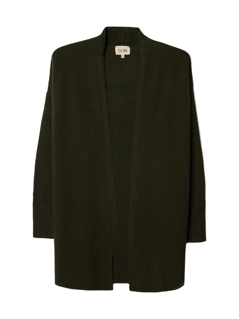 Luxurious Open-Front Cardigan