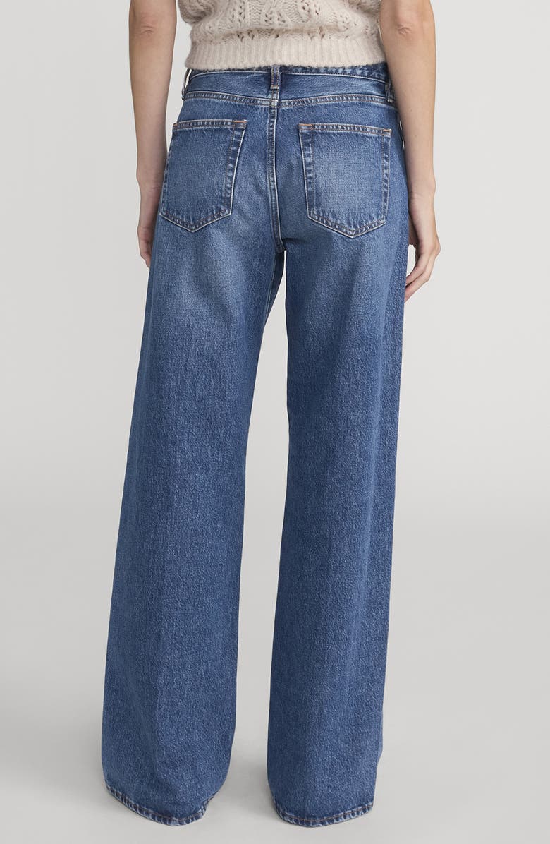 FRAME The Stroll High Waist Wide Leg Jeans, Alternate, color, Partridge