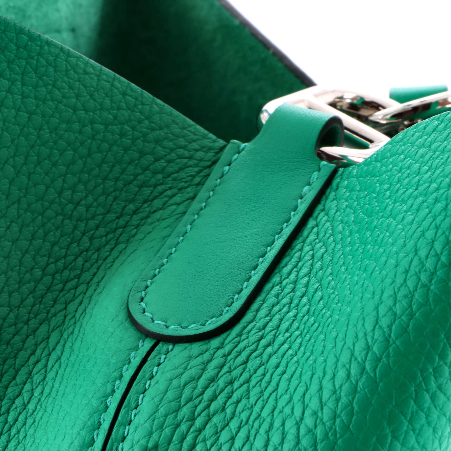 Pre-Owned Hermes In-The-Loop Bag Clemence with Swift 18, Alternate, color, Menthe