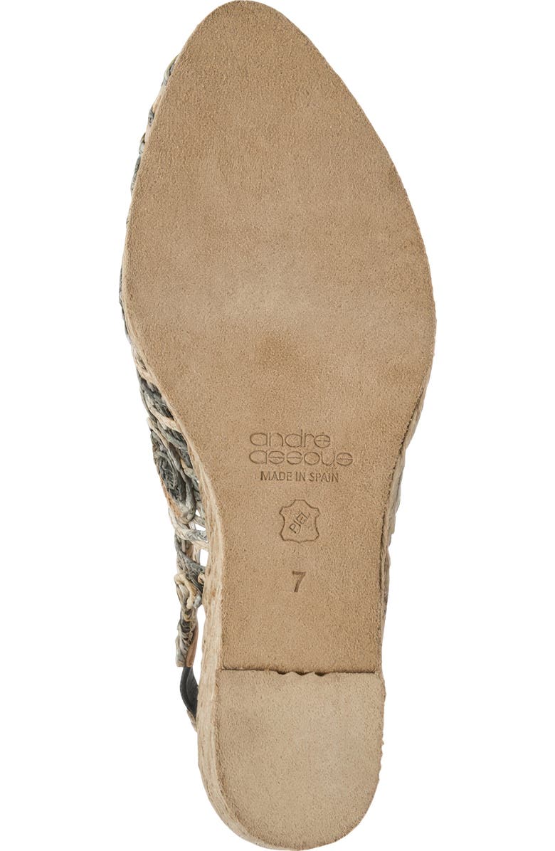 André Assous Pamala Slingback Wedge Pump, Alternate, color,