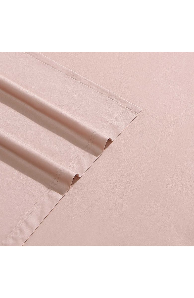Calvin Klein Organic Earth Cotton Sateen Sheet Set, Alternate, color, Pink