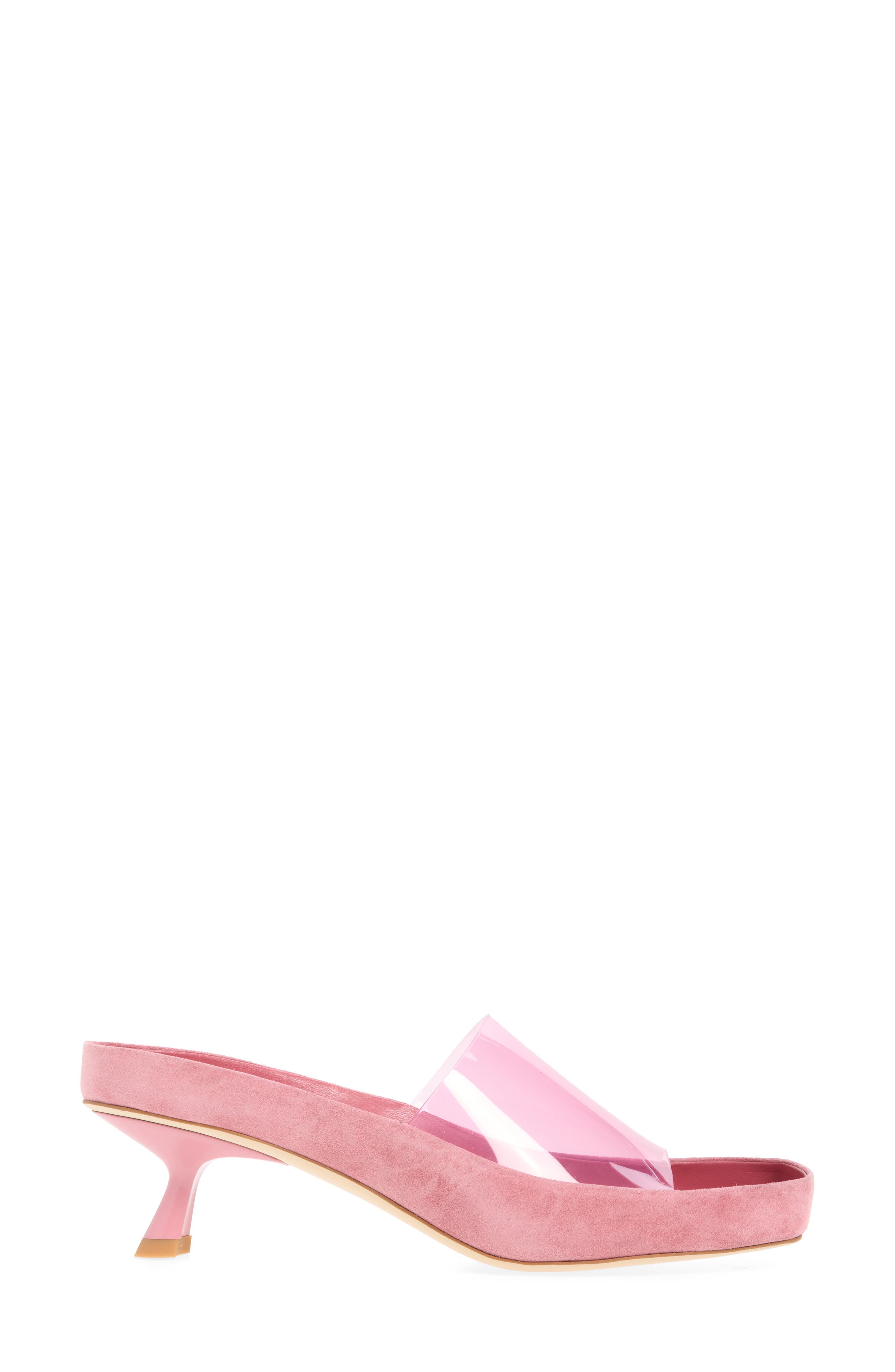 Muon Kitten Heel Sandal, Alternate, color, PINK COMBO
