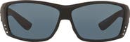 Costa Del Mar 61mm Polarized Rectangle Sunglasses