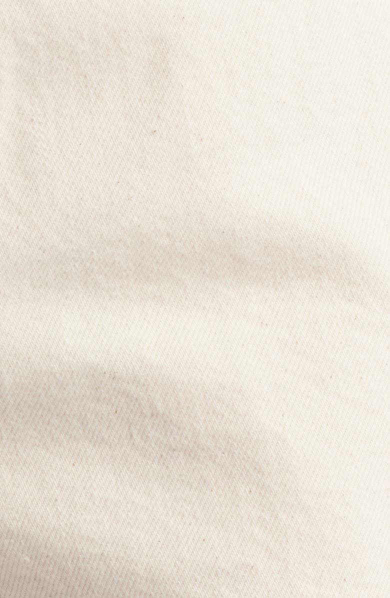 FRAME The Trapunto High Waist Denim Shorts, Alternate, color, Vanilla Bean