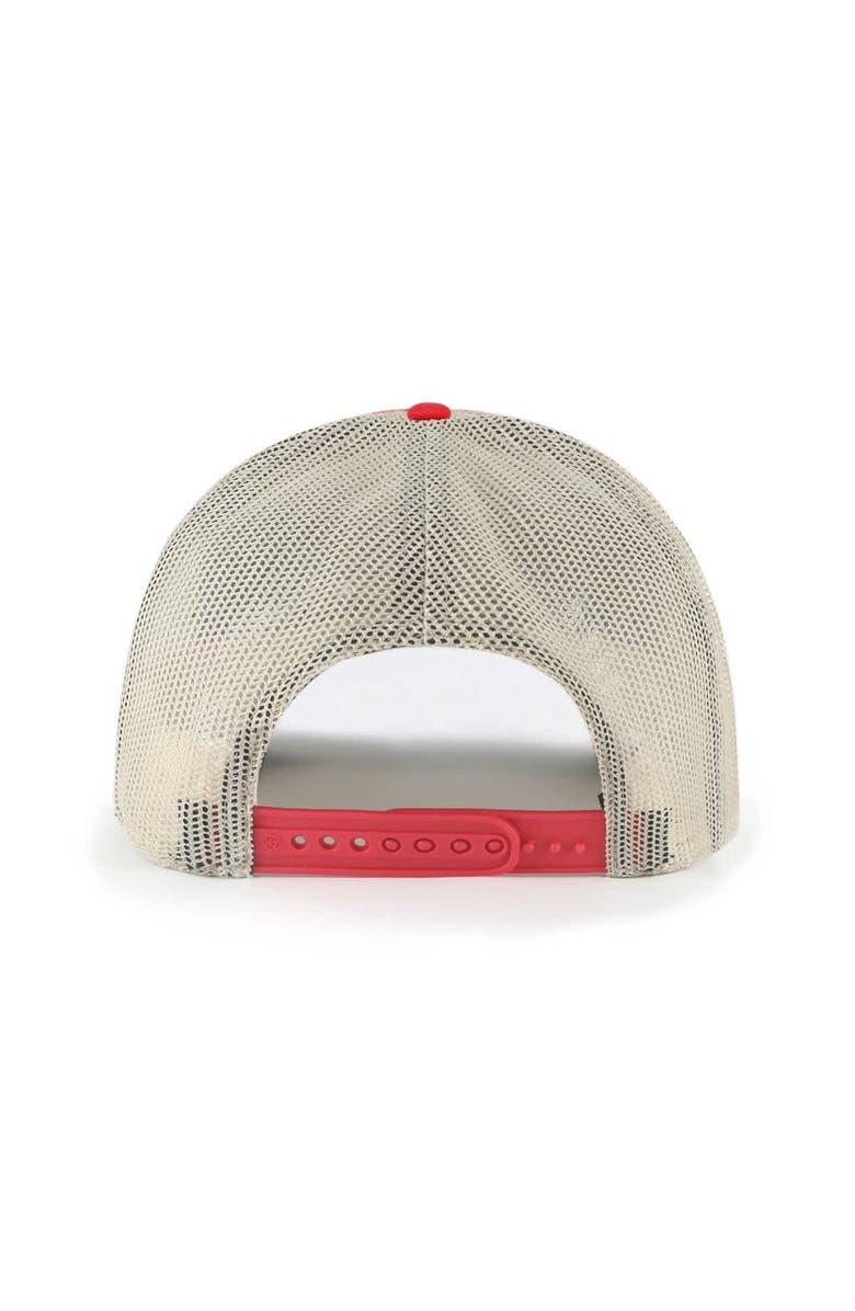 '47 Men's '47 Scarlet Nebraska Huskers Pomona Mesh Hitch Adjustable Trucker Hat, Alternate, color, Scarlet