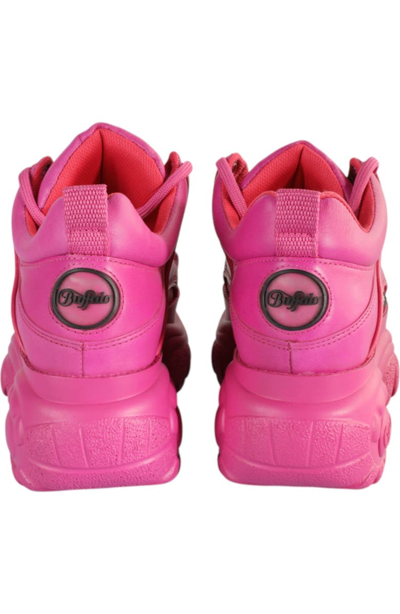 Buffalo Boots Classic Low Sneaker, Alternate, color, Silver Holo