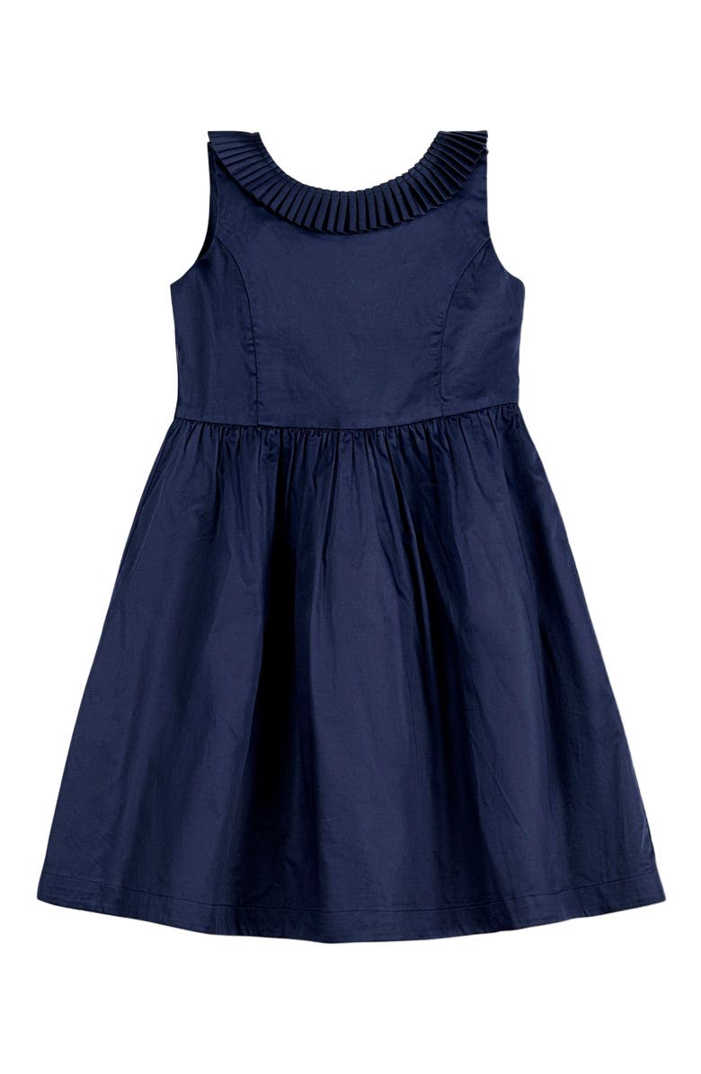 Hope & Henry Girls' Pleated Collar Party Dress, Toddler, Alternate, color,