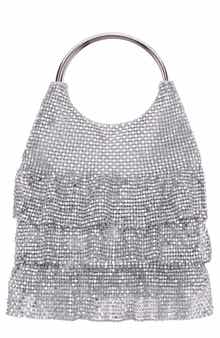 Nina Hippy Mesh Clutch