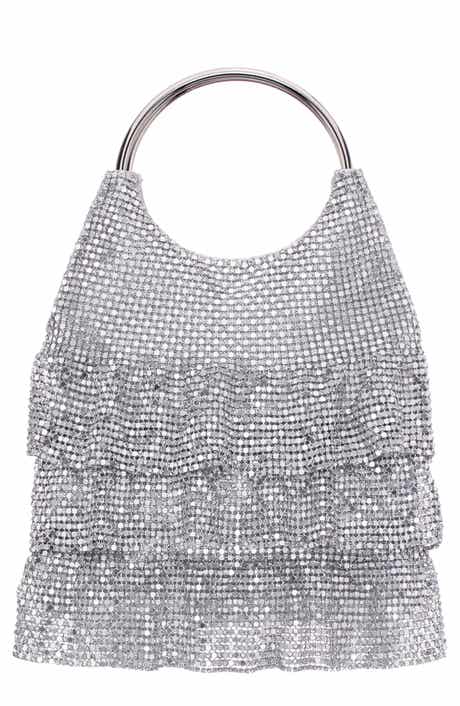 Nina Hippy Mesh Clutch