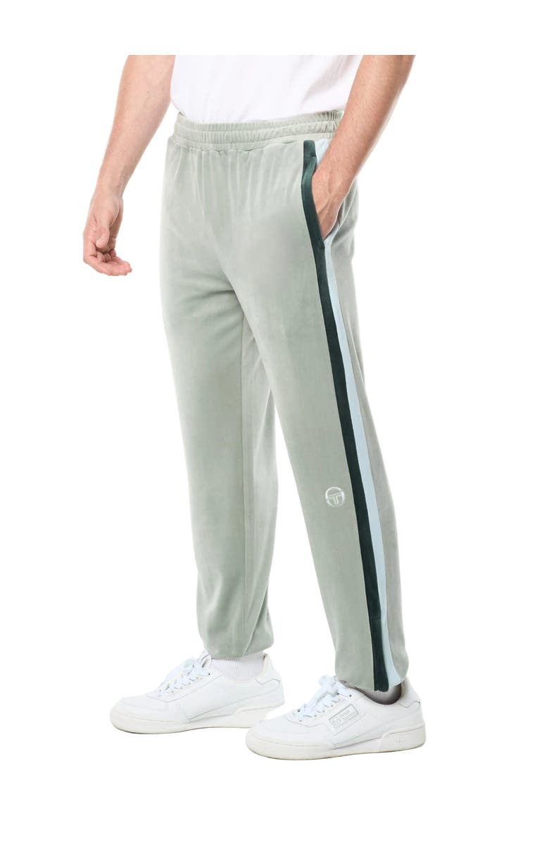 Sergio Tacchini Banda Velour Track Pant, Main, color, Slate Gray