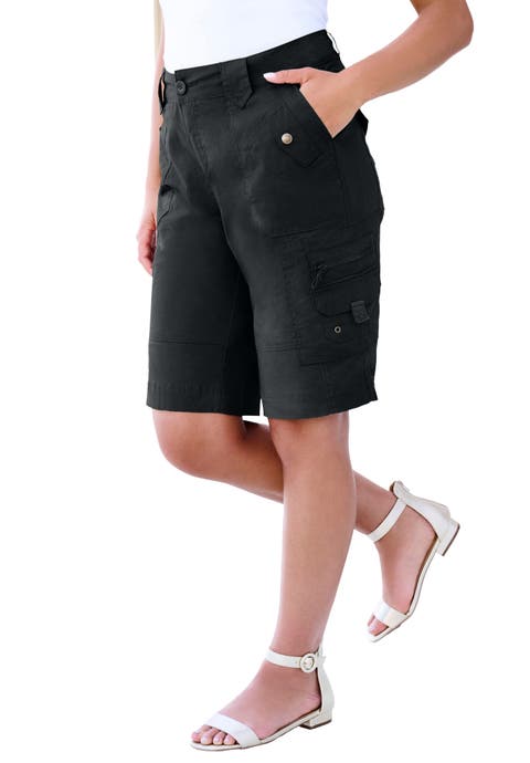 Plus Size Cargo Shorts (Plus)