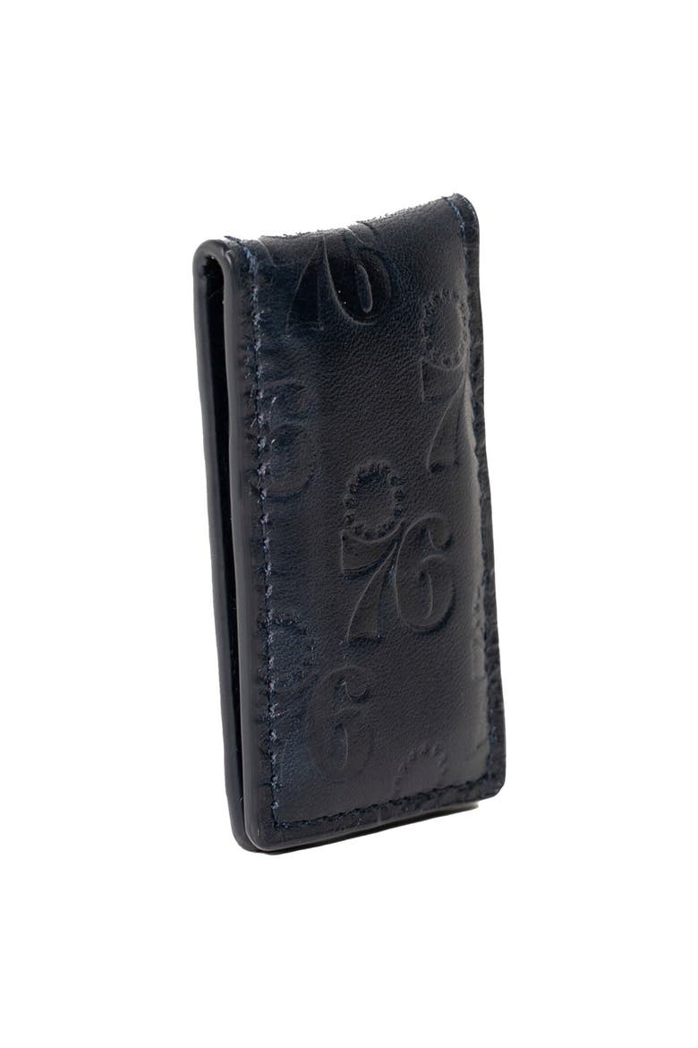Navy Philadelphia 76ers Sammy Magnetic Money Clip, Alternate, color, Navy