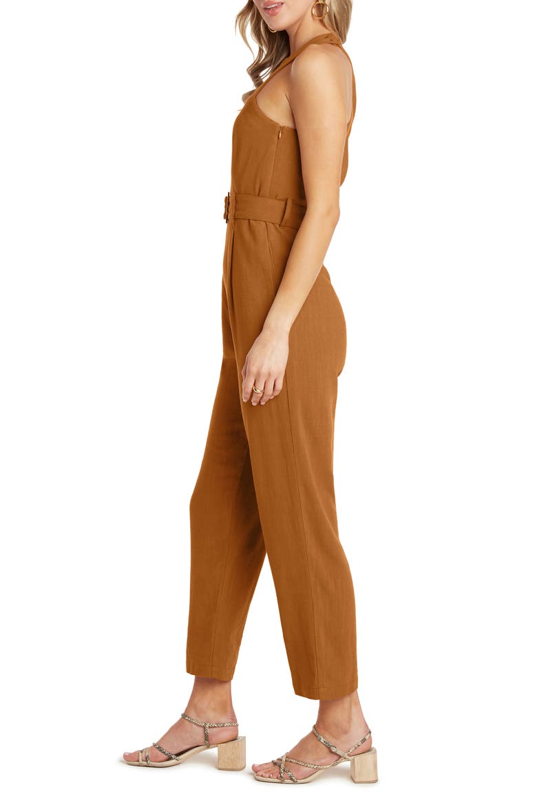 Johnson Ankle Jumpsuit, Alternate, color, TERRACOTTA