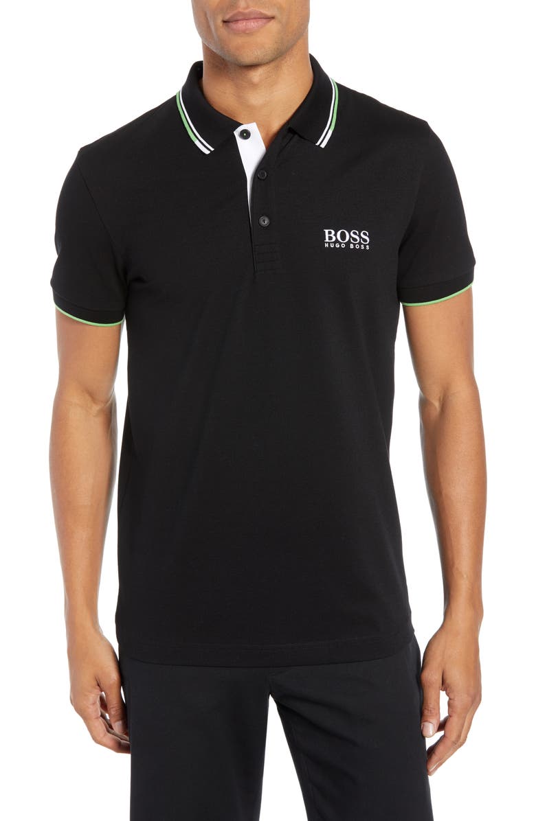 BOSS Paddy Regular Fit Polo, Main, color, 