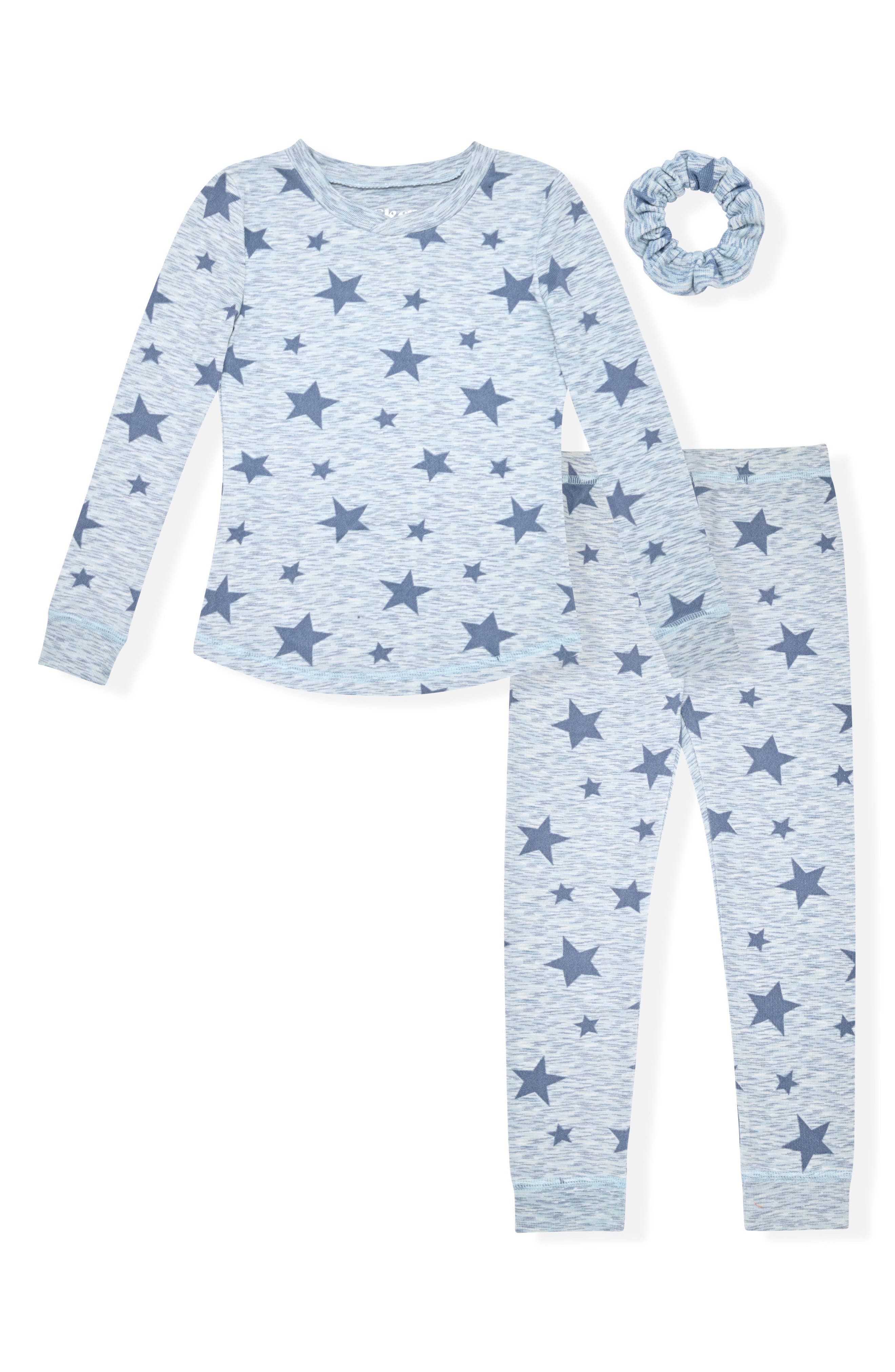 Kids' Snug Fit Pajamas & Scrunchie Set