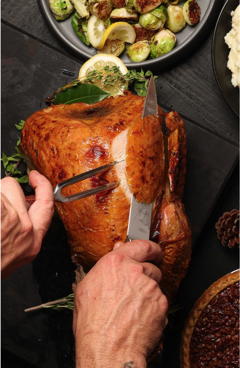 Messermeister Oliva Elite 8 inch Kullenschliff Carving Knife, Alternate, color, Oliva