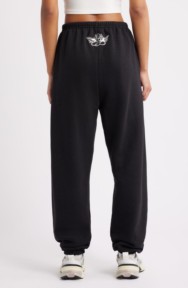 BOYS LIE Caitlyn Coded Kimmy Logo Joggers, Alternate, color, Black