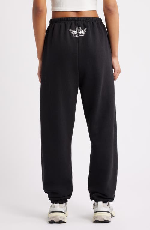 Boys Lie Caitlyn Coded Kimmy Logo Joggers In Black