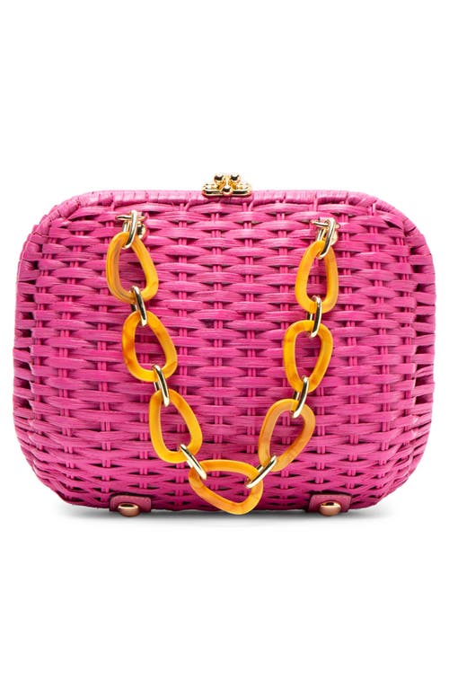 Frances Valentine Hen Wicker Basket Bag