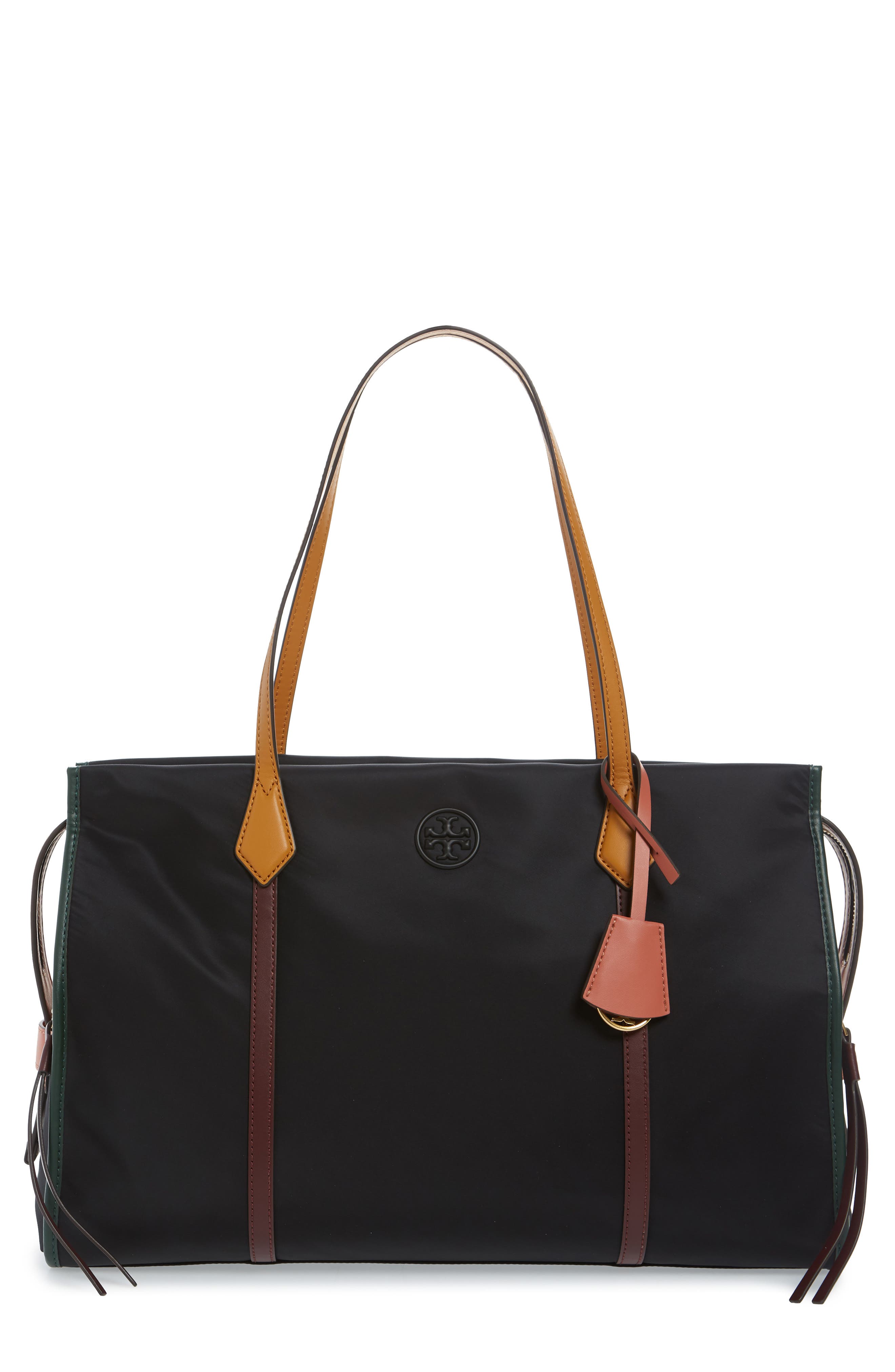 Tory Burch Perry Nylon Tote, Main, color, 