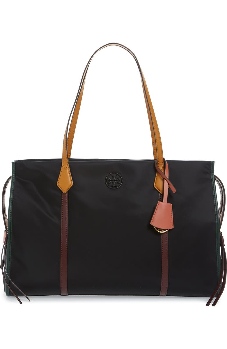 Tory Burch Perry Nylon Tote, Main, color,