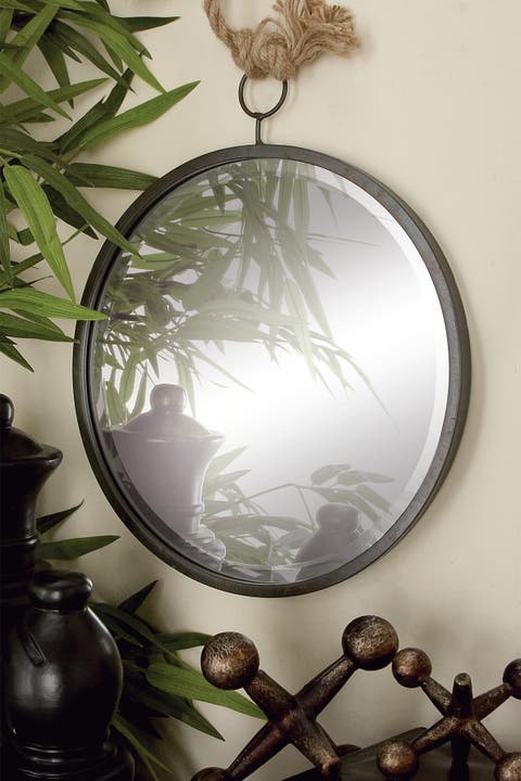 Gray Glam Wall Mirror - Set of 3