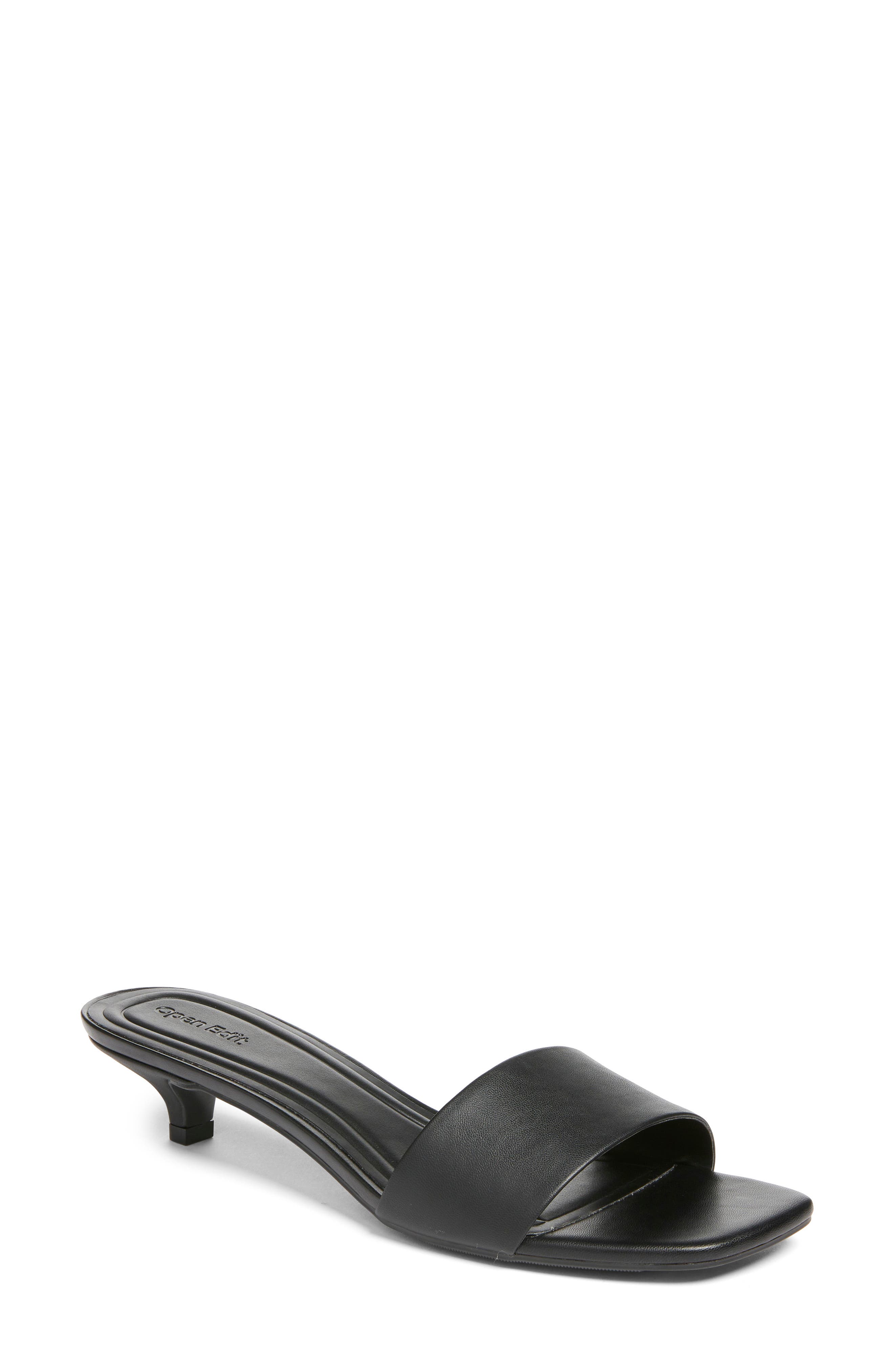 Open Edit Tanner Kitten Heel Slide Sandal, Main, color, 