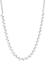 Meira T Diamond Frontal Necklace