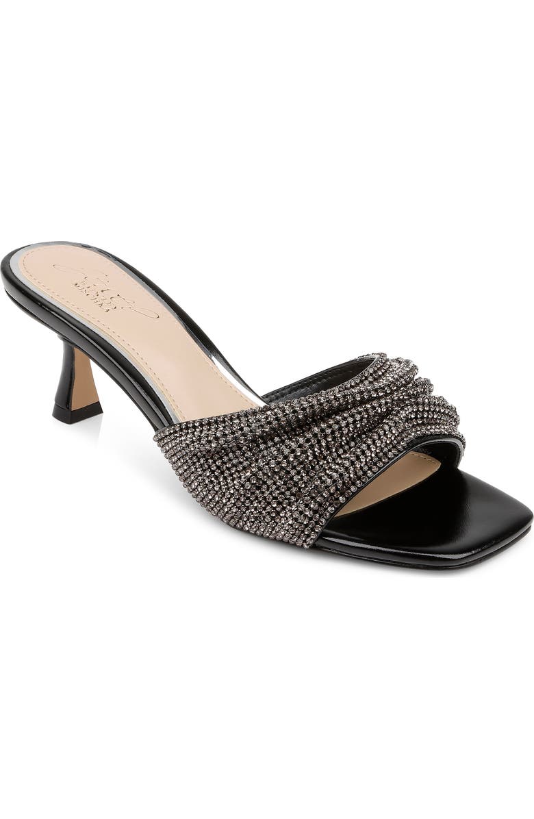 Jewel Badgley Mischka Humor Slide Sandal, Main, color,