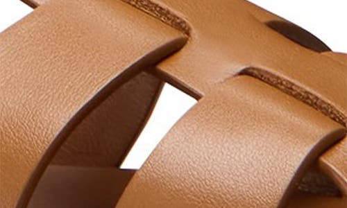 Stuart Weitzman Villa Fisherman Sandal In Brown
