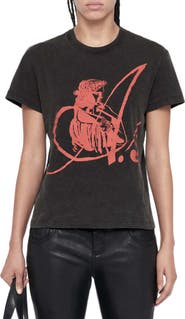 AllSaints Statue Addi Graphic T-Shirt